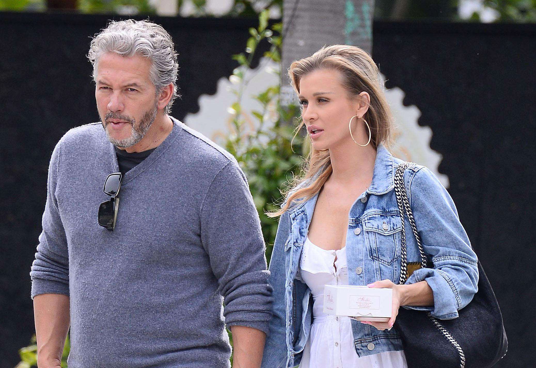 Joanna Krupa i Douglas Nunes na spacerze w Warszawie