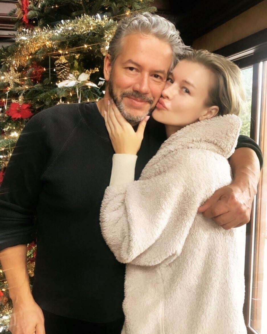 Joanna Krupa z rodziną