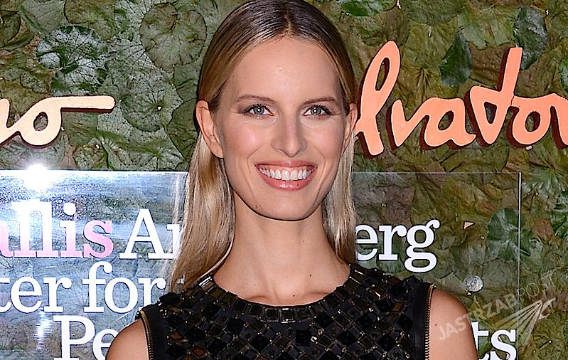 Karolina Kurkova pokazała spory ciążowy brzuszek na New York Fashion Week 2015 [INSTAGRAM]