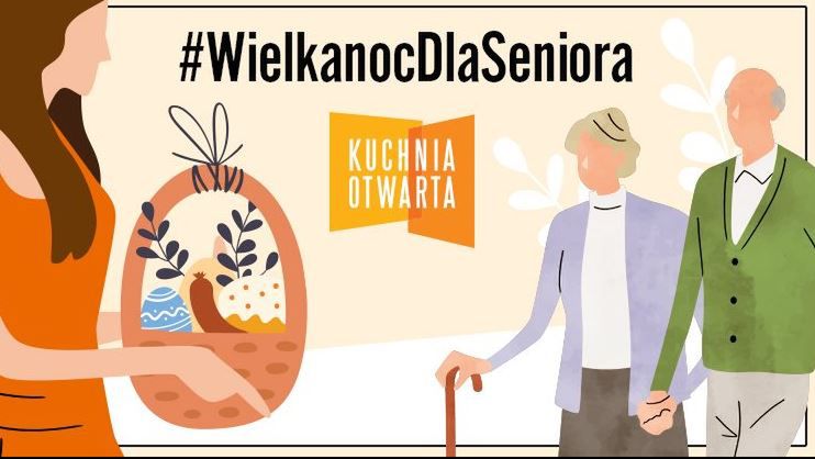 Koroanwirus w Warszawie. W stolicy trwa akcja #WielkanocDlaSeniora, podczas której zostaną przygotowane posiłki świąteczne dla seniorów z Wilanowa.