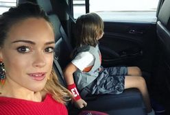 Alicja Bachleda Curuś z synem fanami sportu? Mają komu kibicować