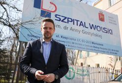 Trzaskowski: zakupiliśmy 30 łóżek i respiratory stacjonarne