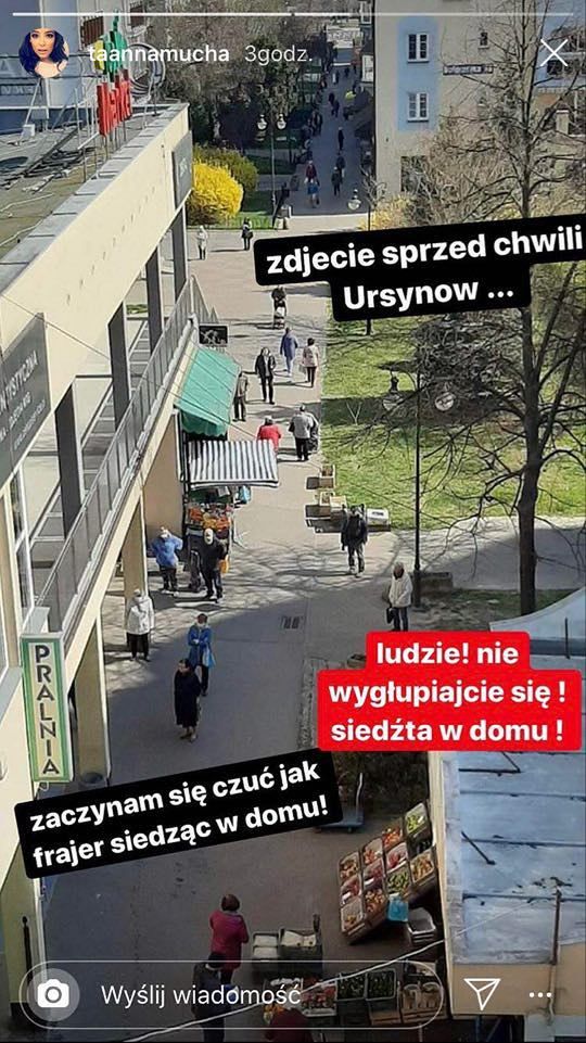 Anna Mucha o izolacji w czasie pandemii: “Zaczynam się czuć jak frajer, siedząc w domu” 