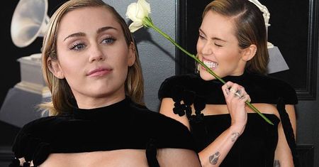 Grammy 2018: Miley Cyrus zmieniła styl! Teraz jest elegancką damą!