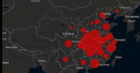 Koronawirus: mapa pokazuje już prawie 10 tys. zarażonych. Jak się przenosi wirus z Chin?