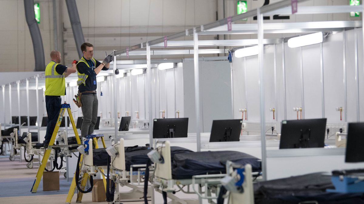 Koronawirus na świecie. Londyńska hala ExCeL przekształcona w szpital polowy