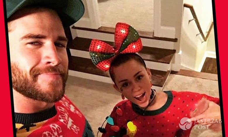 Miley Cyrus w kontrowersyjnym świątecznym sweterku