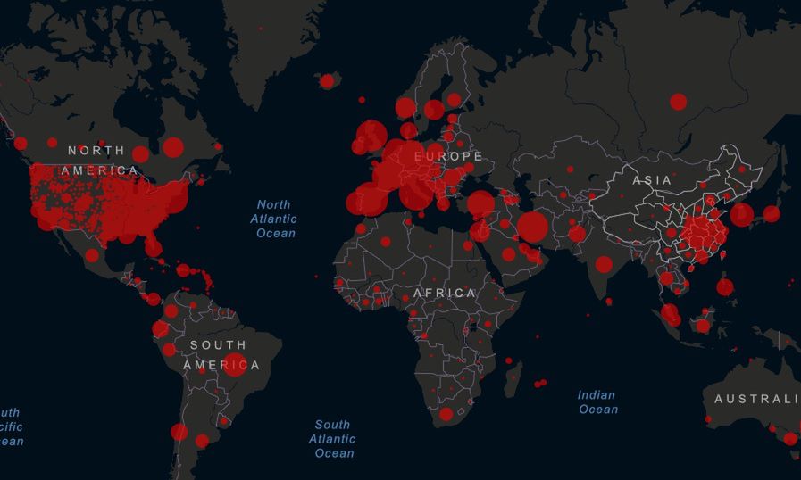 Koronawirus w Polsce i na świecie. Mapa zakażeń pokazuje coraz więcej przypadków COVID-19