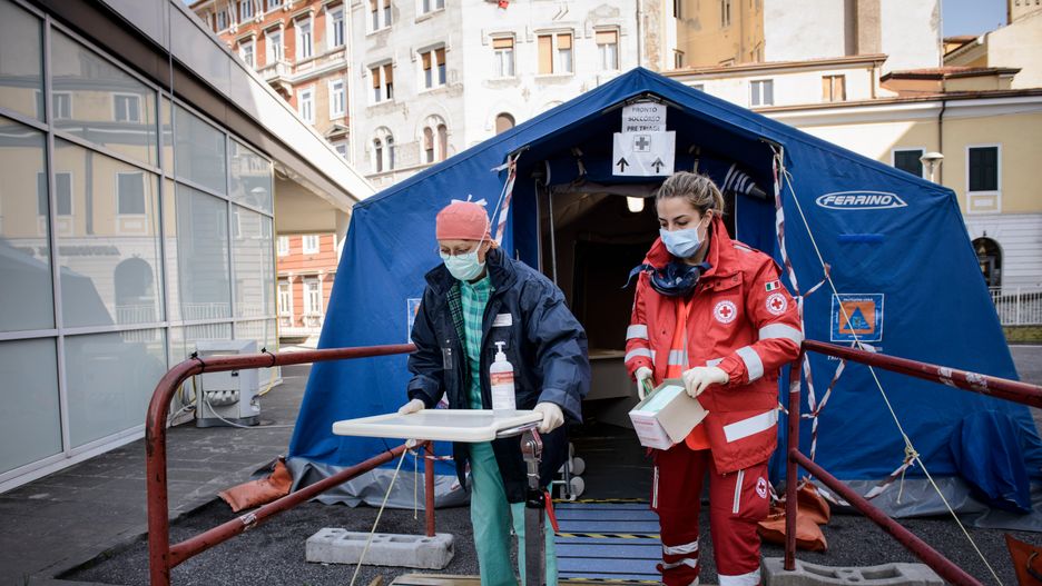 Koronawirus. Włochy. Polscy lekarze pracują w Lombardii