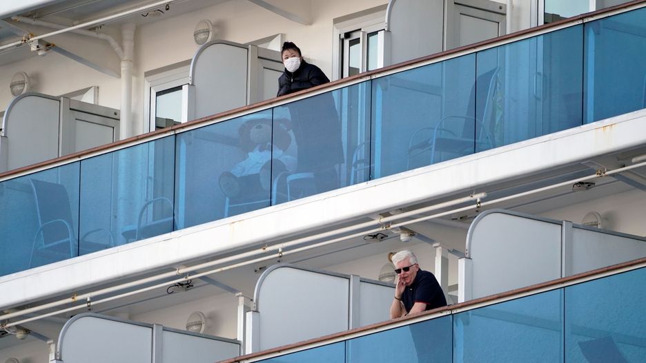 Nie wszyscy pasażerowie Diamond Princess mają balkony 