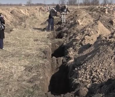 Koronawirus. Ukraina. Wykopano ponad 600 grobów. "Przygotowujemy się na najgorsze"