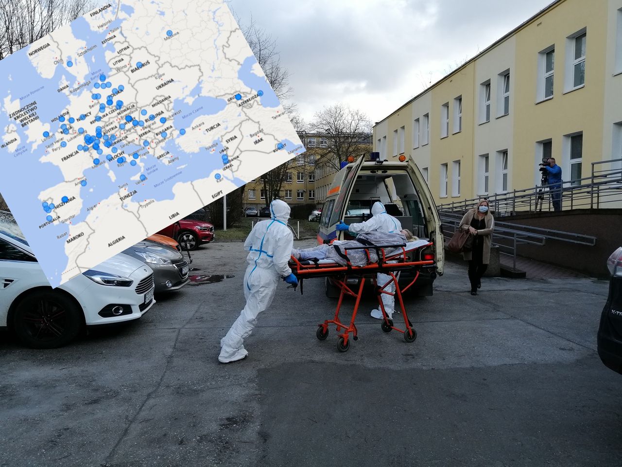 Wracają do kraju z terenów objętych epidemią. Ta mapa pokazuje wszystko