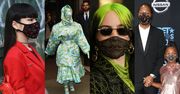 Moda w czasach koronawirusa. Gwiazdy zaczną nosić luksusowe gadżety ochronne? (ZDJĘCIA)