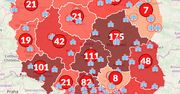 Koronawirus w Polsce. Mapa zarażeń. Wzrasta liczba potwierdzonych przypadków