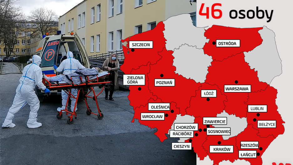 Koronawirus w Polsce. Zmarła pacjentka w Poznaniu
