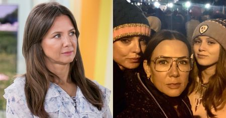 Kinga Rusin z Polą i Katarzyną Sokołowską walczą o wolne sądy na proteście przed Sejmem (FOTO)