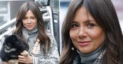 Siwa Kinga Rusin przed studiem "Dzień Dobry TVN"! Ona już poczuła wiosnę!