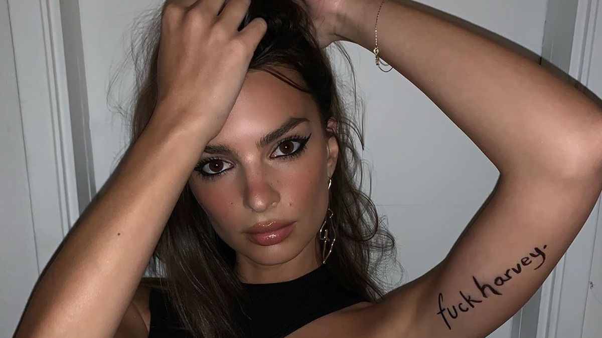 emily ratajkowski harvey weinstein