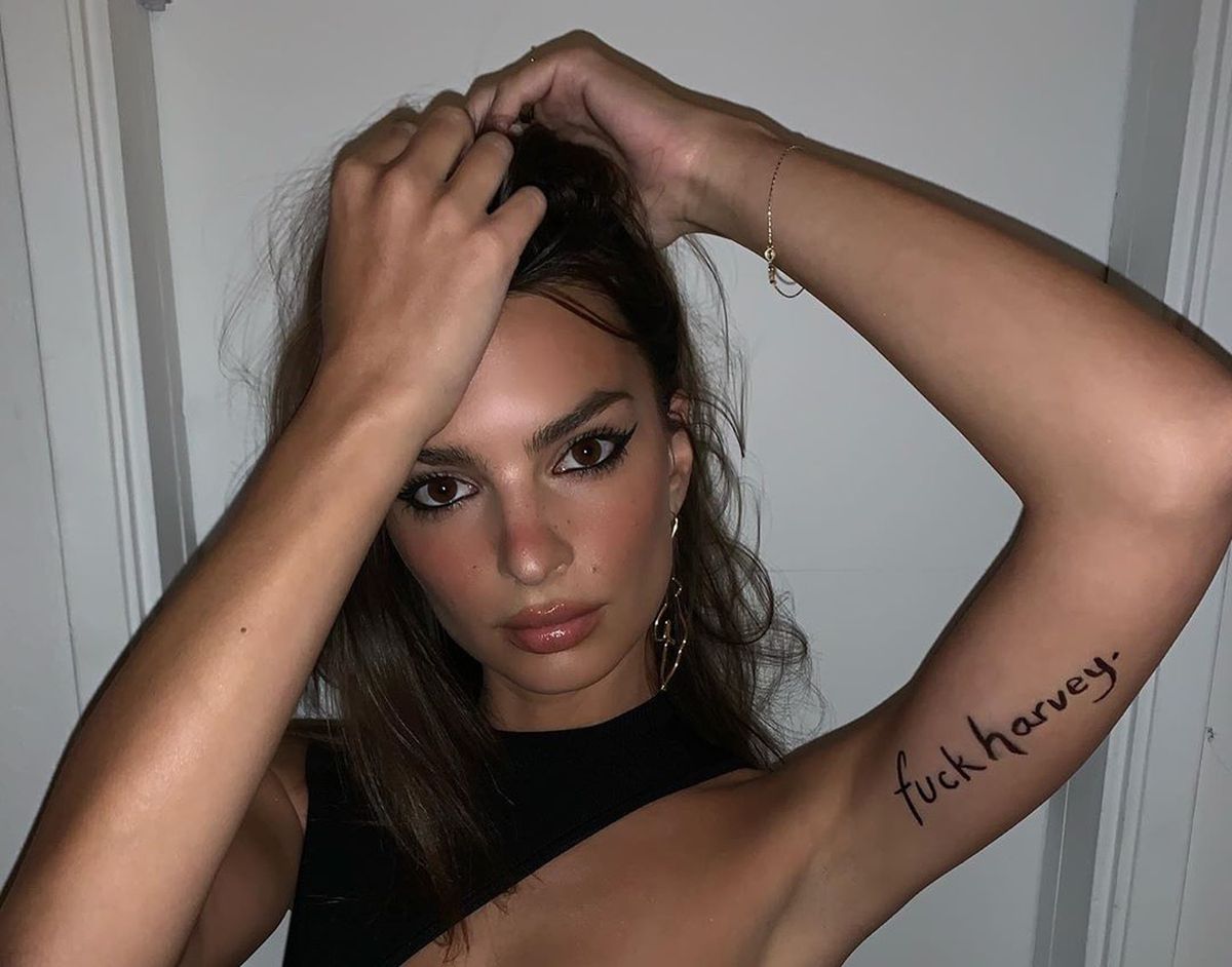 emily ratajkowski harvey weinstein