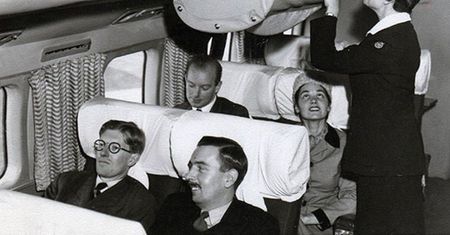 Dziecko na pokładzie! Zobacz, jak niemowlaki latały 60 lat temu