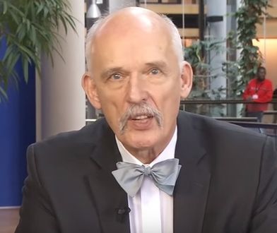 Janusz Korwin-Mikke z Unii Polityki Realnej