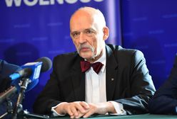 Janusz Korwin-Mikke nie owija w bawełnę. Protestujący w Sejmie rodzice to dla niego "szantażyści"