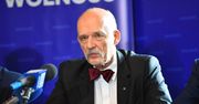 Janusz Korwin-Mikke nie owija w bawełnę. Protestujący w Sejmie rodzice to dla niego "szantażyści"