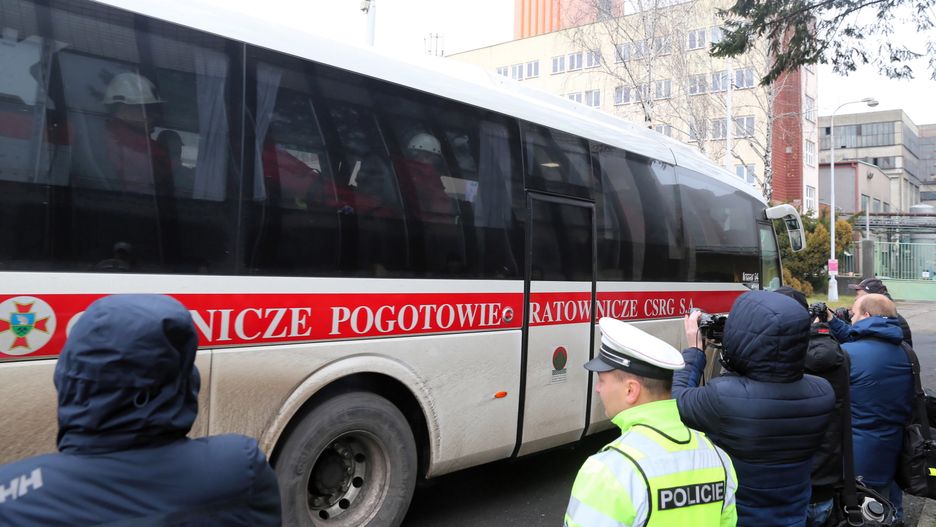 W akcji w czeskiej kopalni uczestniczą też polscy ratownicy