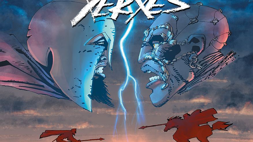 "Xerxes", rys. i scen. Frank Miller, Egmont 2019