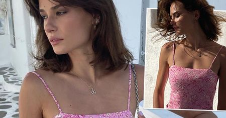 Natalia Szroeder w mega krótkiej sukience z Zary. Model na każdą kieszeń i na wiele okazji