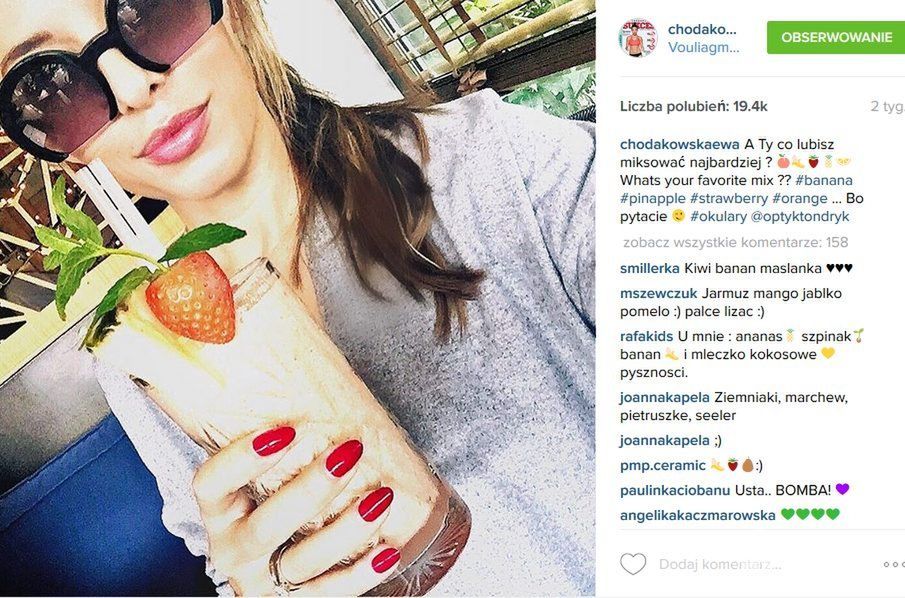 Ewa Chodakowska (fot. Instagram)