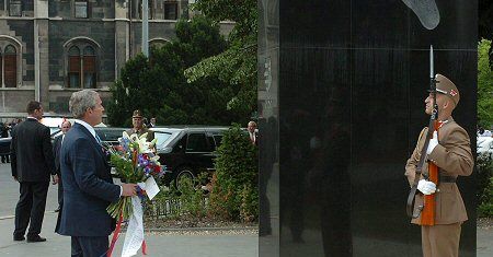Bush sławi walkę Węgrów o wolność