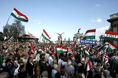 Tysiące ludzi demonstrowało w Budapeszcie