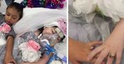 Rozdzierające serce zdjęcia ze ślubu... umierającej 5-latki