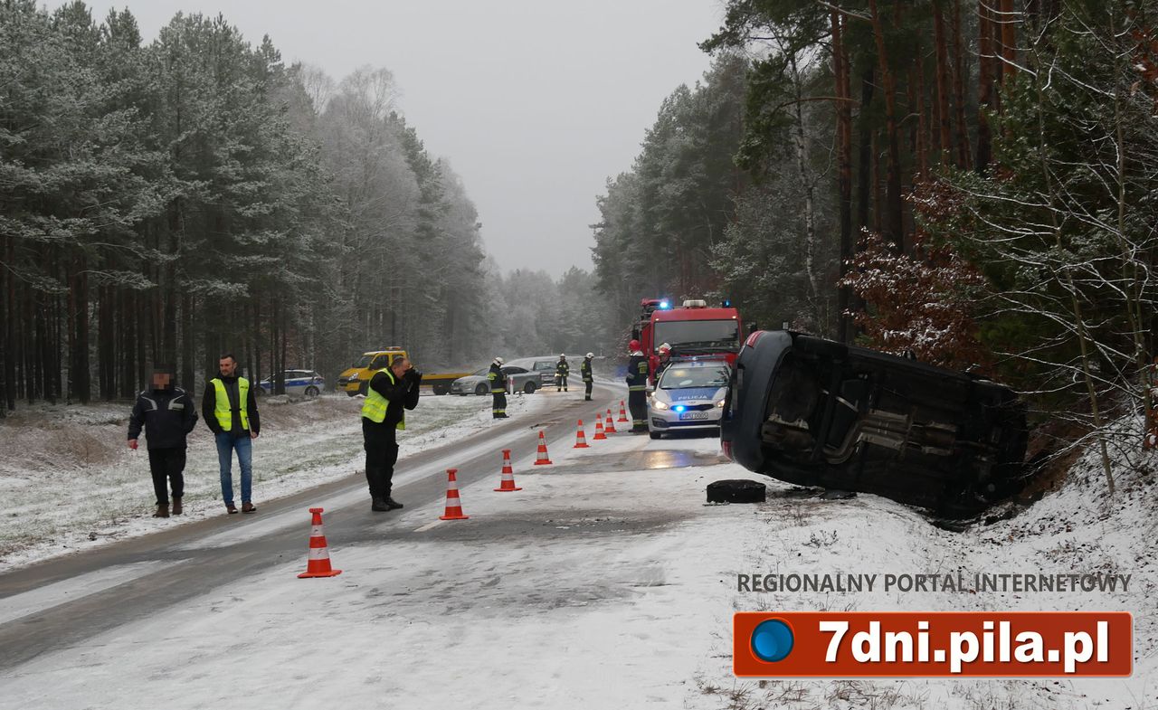 Wypadek na drodze Piła – Kaczory