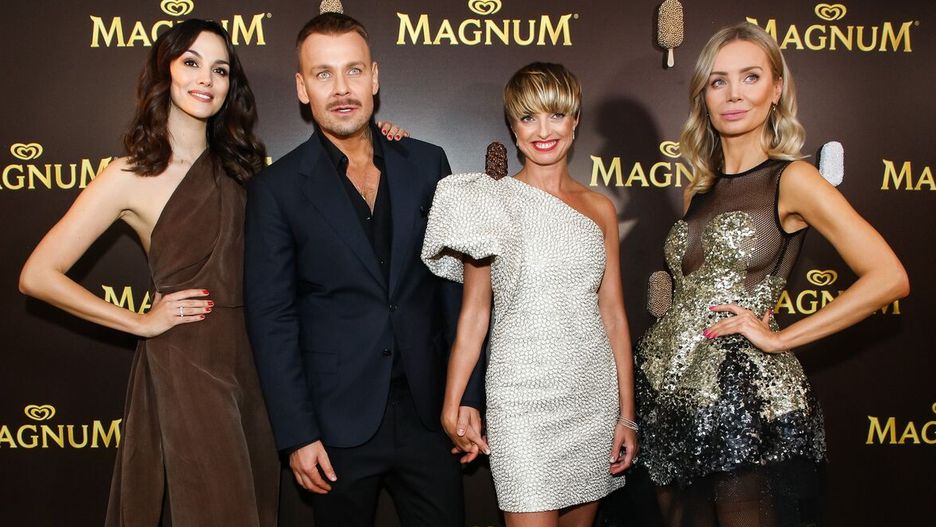Wolański przygotował trzy kreacje inspirowane smakami lodów Magnum 