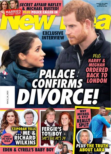 Książę Harry i Meghan Markle rozwodzą się? Tak twierdzi New Idea