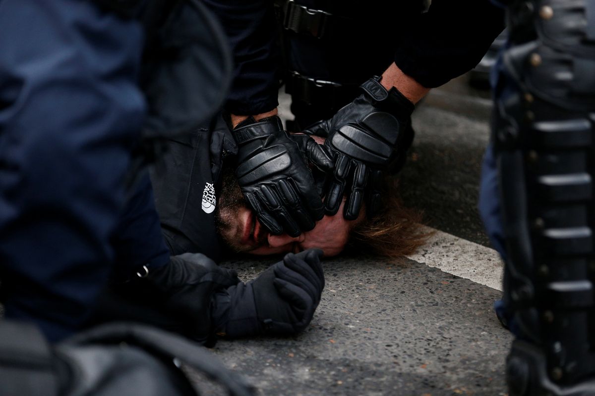 500 zatrzymanych w Paryżu. Starcia z policją