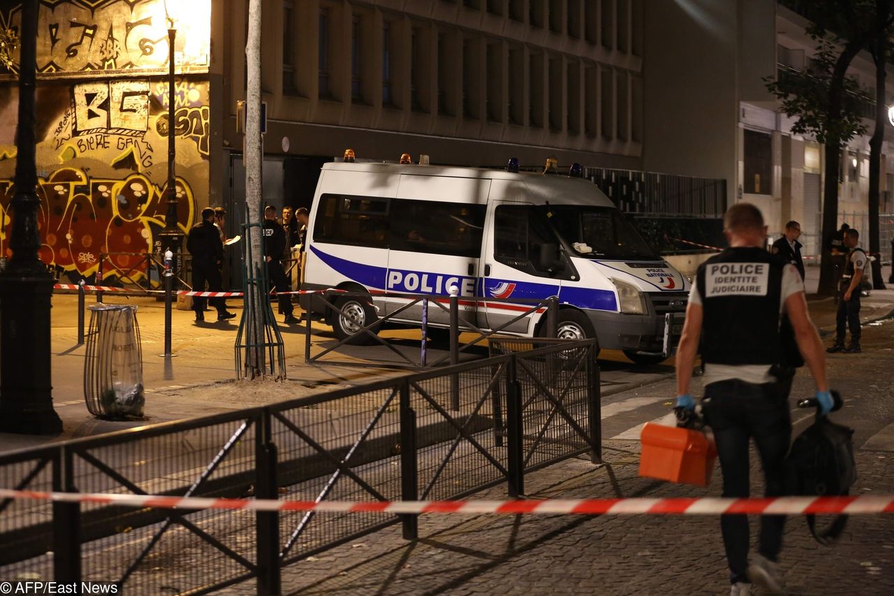Atak nożownika w Paryżu. Afgańczyk ranił 7 osób