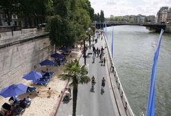 Plaża nad Sekwaną - zobacz zdjęcia