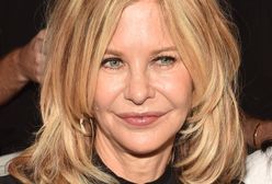 Meg Ryan na paryskim fashion weeku. Postawiła na klasykę