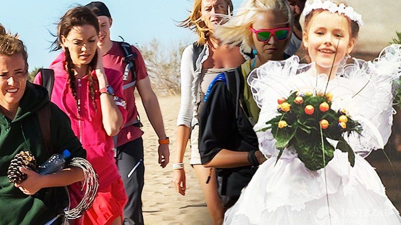 Olga Frycz w dzieciństwie