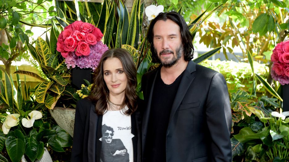 Winona i Keanu - wyglądają jak zgodne małżeństwo
