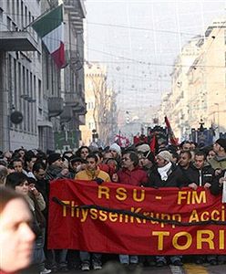 Manifestacja w Turynie przeciwko fali wypadków w pracy