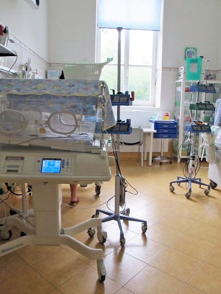 Sala porodowa z inkubatorem 