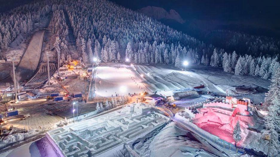 Piramida, igloo oraz labirynt będą otwarte całą zimę