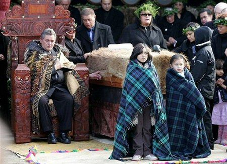 Maorysi pożegnali zmarłą królową - wybrali nowego władcę