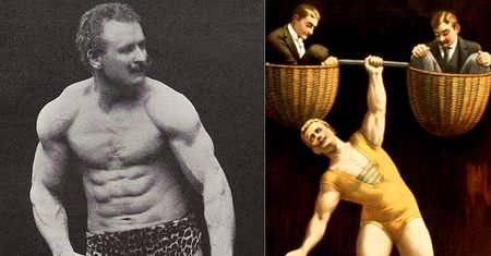#retro Ponadczasowy trening. XIX-wieczny kulturysta radzi