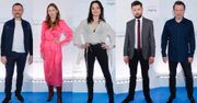 Gwiazdy na spotkaniu prasowym serialu "Behawiorysta": Robert Więckiewicz, Remigiusz Mróz, Katarzyna Dąbrowska...