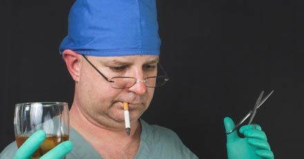 Lekarz pił w czasie pracy - miał 2 promile